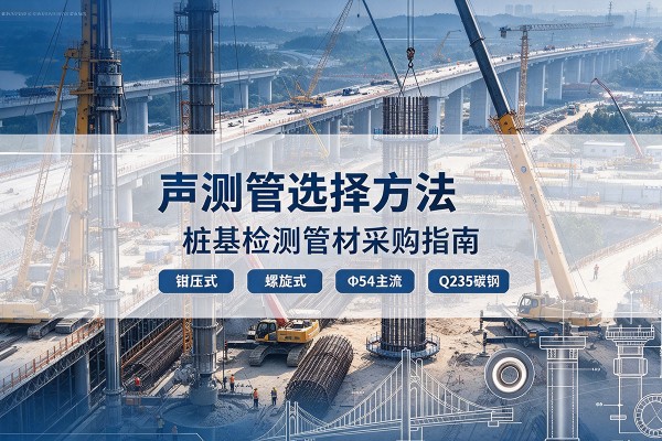 安远声测管选型标准