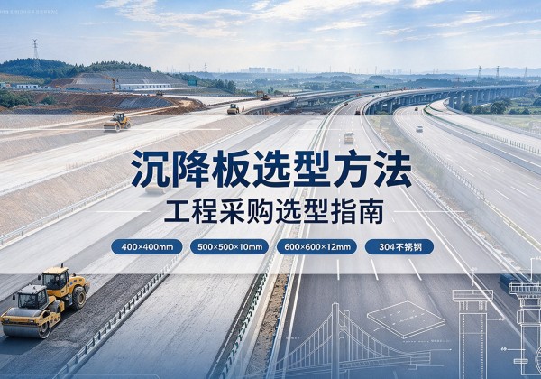 安远沉降板选择方法