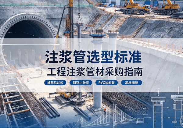安远注浆管选型标准